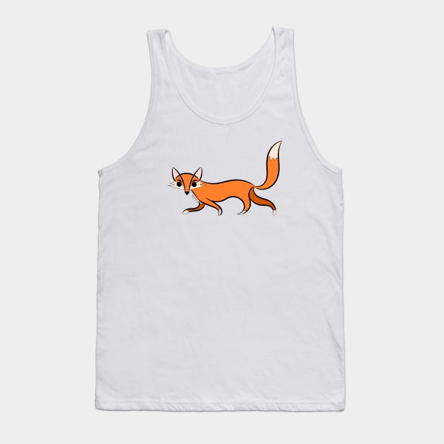 Fox Tank Top by scdesigns
